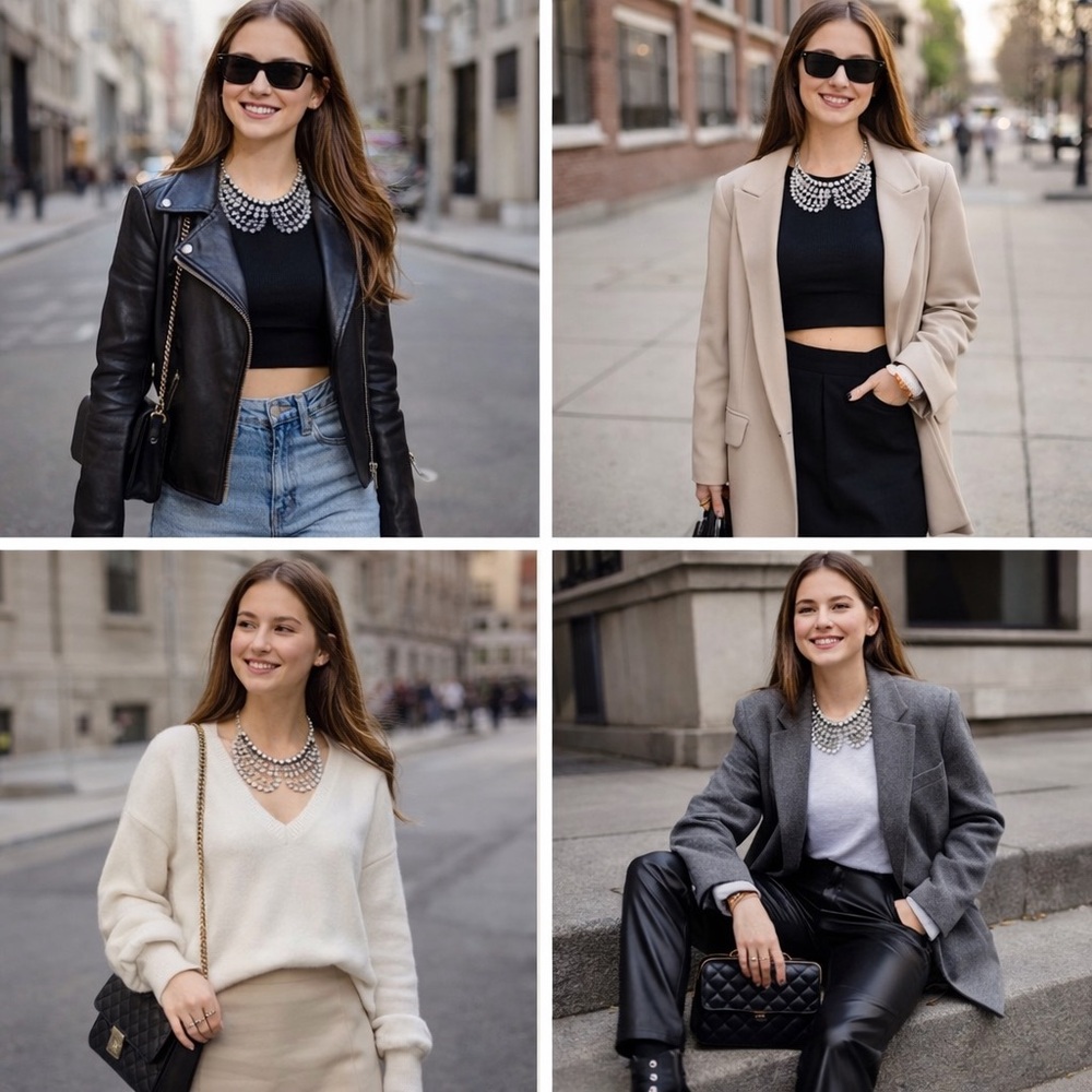 Collar style necklacel